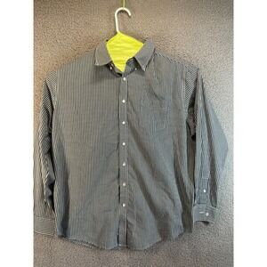 Croft &‎ Barrow Shirt Mens XL  Plaid Long Sleeve Button Down Cotton